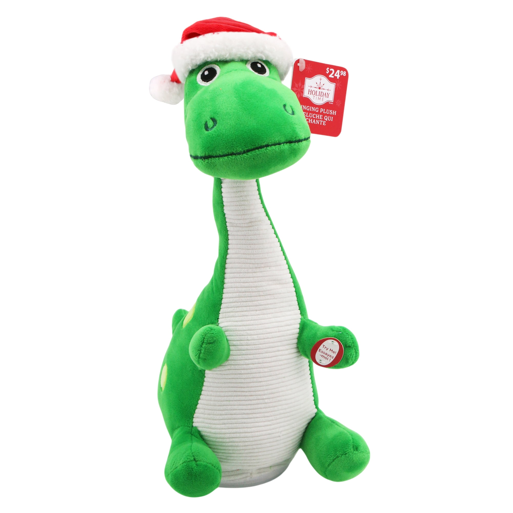 Animated Sing Dino, Holiday Time, ANIMATED SING DINO