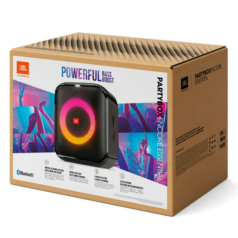 JBL Partybox Encore Essential Portable Compact Party Speaker w LED