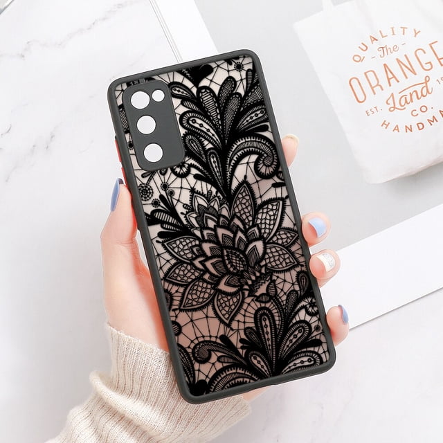 Funda de Mandala para Samsung S20 FE, carcasa dura mate para Samsung Galaxy S23 Ultra S22 S21 FE A53 5G A33 A13 A54 A34 A52 A12 Fivean unisex