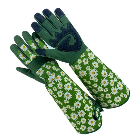 Gardening Gloves for Women, Rose Pruning Gloves with Forearm Protection, Breathable and Comfortable Thorn Proof Garden Glove with Touch Screen for Yard & Outdoor Work ( Medium1 Pair)