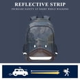 thumbnail image 5 of FORMRS Unisex School Backpack 17" Student Travel Bag with Laptop Compartment, Wooden Boat, 5 of 7