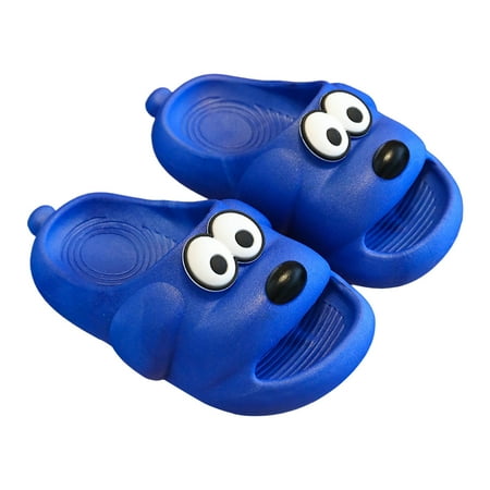 

Children Boys Shoes Cartoon Printed Flat Open Toe Water Sandals Slip Non Slip Shower Bathroom Slipper Sandals Holiday Weekends School Footwear For Child