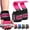 Pink, variant on Weight Lifting Hooks for Deadlift, Pull Ups & Rows – Heavy Duty Wrist Support Grips to Lift Heavier, Reduce Grip Fatigue & Improve Performance – Padded Straps for Men & Women (Pair of 2)