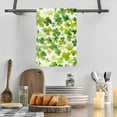 thumbnail image 6 of Taotanxi St. Patrick'S Day Kitchens Towel Green Luckys Clovers Dish Towel St. Patrick'S Day Decorations For Home Dry Dish Cloth 18X26 Inch, 6 of 6