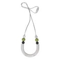 thumbnail image 2 of The Pencil Grip Silicone U Tube Style Teething Necklace, 2 of 2