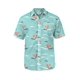 thumbnail image 5 of Camisa hawaiana de gran oferta de verano para hombre, camisas de playa con estampado divertido de hojas de surf en 3D para hombre, blusa genial de gran tamaño, ropa de calle, 5 of 5