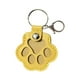 thumbnail image 2 of Llavero de cuero con pata de perro | Llavero de recuerdo de pelo de mascota | Colección conmemorativa | Regalo único para recuerdo de mascotas | Cuero suave duradero | Anillo de metal seguro | 1, 2 of 5