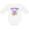 thumbnail image 3 of Inktastic I'm One- dragonfly First Birthday Girls Long Sleeve Baby Bodysuit, 3 of 5