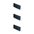 thumbnail image 3 of Reloj Despertador Digital LED Bearachild Snooze Pantalla Temperatura Azul 3Conjunto, 3 of 6