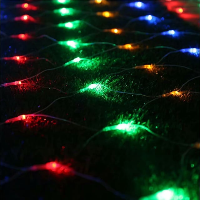 Cadena de luces navideñas para exteriores de 105 pies y 300 LED para árbol de Navidad, patio, boda o decoración de interiores