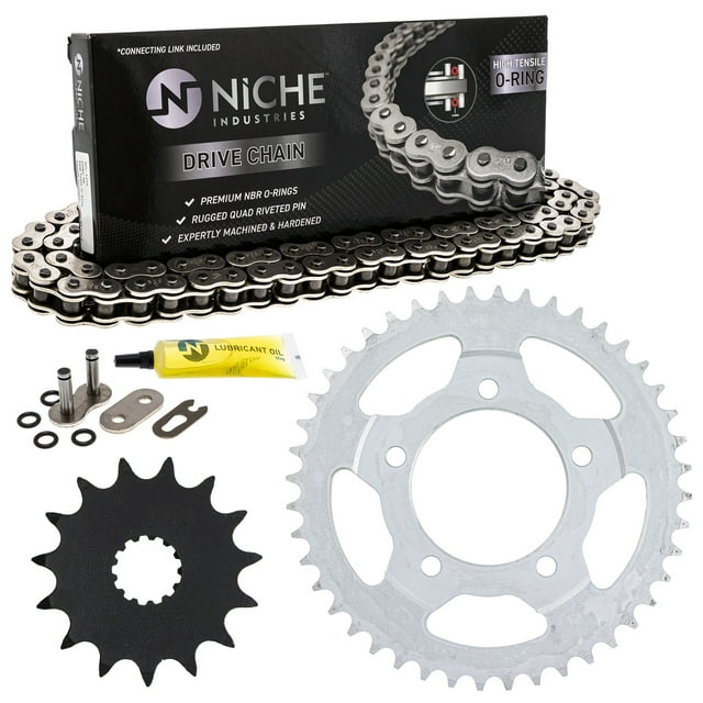 Niche Sprocket Chain Set for Suzuki SV650A 15/44T 525 O-Ring Motorcycle MK1004392