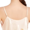 thumbnail image 5 of LYMAYTER Women's Satin Nightgowns Adjustable Spaghetti Strap Negligees V Neck Slip Dress Lingerie S-2XL, 5 of 8