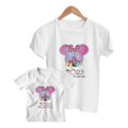 thumbnail image 1 of Disney Family Vacation Women T-shirts 2023 Minnie Princess Print Ropa Aesthetic Mujer Short Sleeve Casual Y2k Fashion Tops TeeAldult-XXXL(1pc) Gao Jinjia LED, 1 of 2
