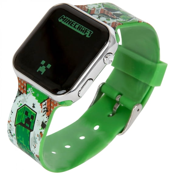 Minecraft Creeper Explosion LED Digital Wrist Watch