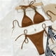 thumbnail image 4 of Conjunto de bikini de dos piezas cómodo con contraste de pecho alto para mujer OAVQHLG3B Store  lin121212, 4 of 4