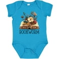 thumbnail image 3 of Inktastic Bookworm Book Lover Reading Quote Girls Baby Bodysuit, 3 of 5