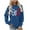 Blue-4, variant on Dgankt Winter Clothing for Women Womens Sweatshirts Casual Valentine's Day Pullover Tops Oversized Long Sleeve Crewneck Shirts S-2XL