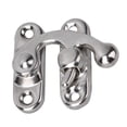 thumbnail image 4 of 30Pcs Small Box Latch Hasps Antique Right Latch Hook Hasp Retro Style Iron Latch Hook Hasp for Jewelry Gift Replacement Screws Antique Right Latch Hook Hasp, 4 of 7