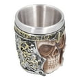thumbnail image 2 of Skull Cup, Anti Rust Lightweight Portable Stainless Steel Liner Mug  For Bar For Party, 2 of 8