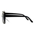 thumbnail image 3 of Glitter Bling Eye Brow Butterfly Bling Diva Womens Sunglasses Black Brown, 3 of 4