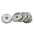 thumbnail image 1 of Tapa para frascos Mason de boca ancha Root Mushroom Farm, 6 piezas, PTFE, 1 of 6