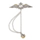 thumbnail image 1 of Broche Pin Sunnimix Cadena Cristal para Traje Camisa Hombre Plata, 1 of 8