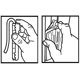 thumbnail image 5 of Tope de puerta plegable Fat Ivan con imán, rojo, 5 of 7