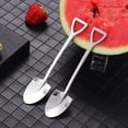 thumbnail image 4 of 4Pcs Stainless Steel Coffee Spoons and Dessert Spoon for Bistro Cocktail Tasting Appetizer and Mini Cake Silver, 4 of 5