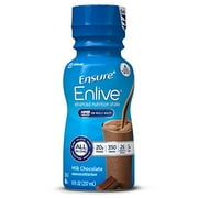 Ensure Enlive Advanced Nutrition Shake Chocolate 8 oz, Pack of 16