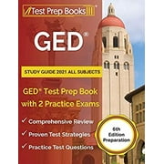 JOSHUA RUEDA GED Study Guide 2021 All Subjects: GED Test Prep Book with 2 Practice Exams [6th Edition Preparation] (Paperback)