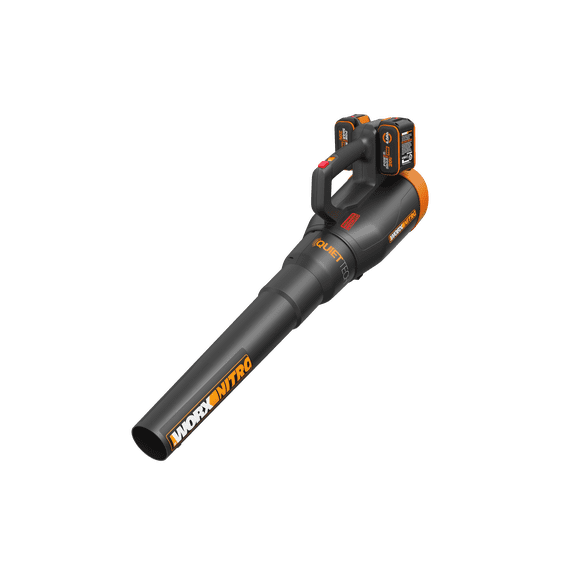 Worx Nitro WG581 40V 4.0Ah Cordless 530 CFM QuietTech Blower – Batteries & Charger Included