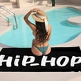 thumbnail image 7 of GZHJMY Beach Towel for Women Girls, Hip-hop Hand Drawn Lettering Bath Towel, Oversized Lightweight Sport Towel, 31x51 Inch, 7 of 7