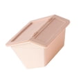 thumbnail image 4 of Mini Caja De Almacenamiento De Escritorio, Lindo Mini Organizador De Escritorio Apilable De Plástico Con Tapa Abatible Para Joyería Estacionaria, Caja De Almacenamiento, 4 of 7