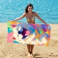 thumbnail image 6 of Stijggn Beach Towel Bag 2 in 1 Soft Extra Large Big Pool Swim Towels Graduation Gifts, Mother's Day Gifts, Father's Day Gifts for Women and Men, 6 of 9