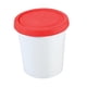 thumbnail image 5 of Vaso de pinta para helado, recipiente para postres, helado casero, yogur rojo, 5 of 9