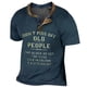 thumbnail image 1 of Men's T-shirt T-shirts Graphic Text Black Military Green Pool Dark Gray 3D Printing Street Casual Short Sleeve Button Down Printed Clothing Basic 3XL, 1 of 3