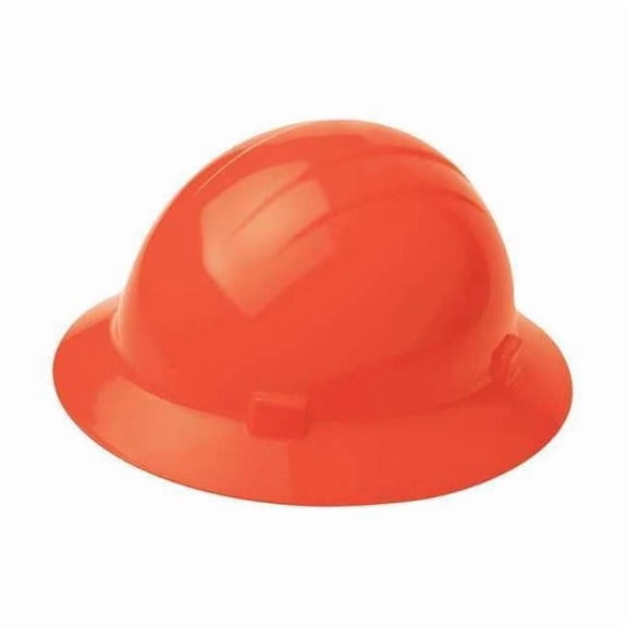 Hard Hat, Americana, Polyethylene, 4 Point Pinlock, Type 1, Class E, Orange