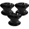 MightySkins POSOCK-Black Butterfly Skin Decal Wrap for Sticker - Black Butterfly - Pack of 3