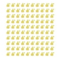 thumbnail image 1 of 100 PCS Etiqueta de oreja de ganado Etiquetas de oreja de identificación de ganado en blanco amarillo de poliuretano para ganado vaca, 1 of 8