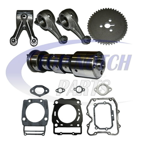 - Top Notch Parts Polaris Sportsman 500 2x4 4x4 Camshaft Cam Rocker Arm Gear Kit Set 1996-2012