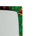 thumbnail image 2 of Ambesonne Christmas Fitted Sheet, Jingle Bells Trees, Queen Size, Burgundy and Green, 2 of 2