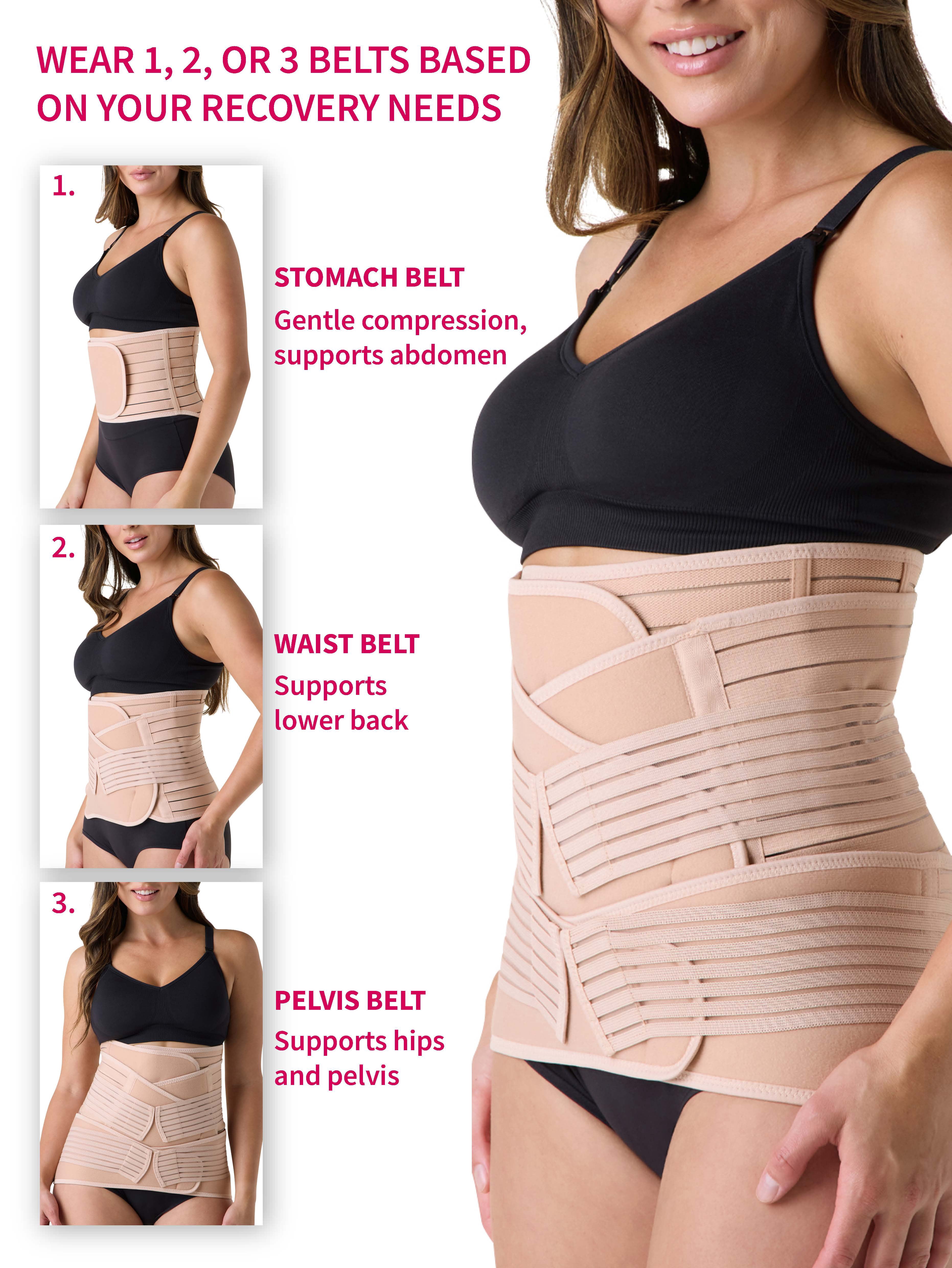 Ingrid & Isabel For Every Belly Women's Postpartum Maternity Belt, Sizes S-XXXL