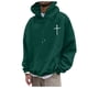 thumbnail image 2 of WILLBEST Sudaderas Navideñas para Hombre, Moda De Ocio, Impresión Digital 3D, Suéter con Capucha De Manga Larga Grande, 2 of 7