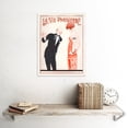 thumbnail image 2 of Vintage French Fashion La Vie Parisienne Casino Couple Magazine Cover Unframed Wall Art Print Poster Home Decor, 2 of 4