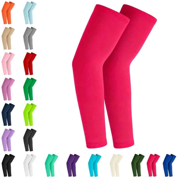Arm Sleeves for Girls UV Sleeves Lightweight Arm Compression Sleeve Volleyball Sleeves 3-7 Years