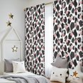 thumbnail image 5 of Blackout Kids Curtains,White Cow Black Spot Pattern Childrens Insulated Curtains Set Of 2,Bedroom Essentials,Toddler Room Decor 52x84in(132x213cm), 5 of 5