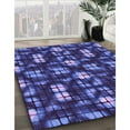 thumbnail image 2 of Ahgly Company Indoor Rectangle Patterned Light Slate Blue Area Rugs, 8' x 10', 2 of 6