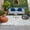 Gray, Silver, White, variant on Light Blue Leopard Outdoor Rug for Patio/Deck/Porch, Non-Slip Large Area Rug 4 x 6 Ft, Vintage Animals Texture Country Indoor Outdoor Rugs Washable Area Rugs, Reversible Camping Rug Carpet Runner