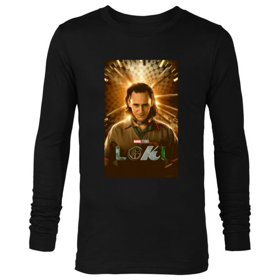 Marvel Loki Series Poster - Long Sleeve T-Shirt for Men - Customized-Black