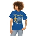 thumbnail image 2 of Aquarius Zodiac Heavy Cotton Tee, 2 of 7